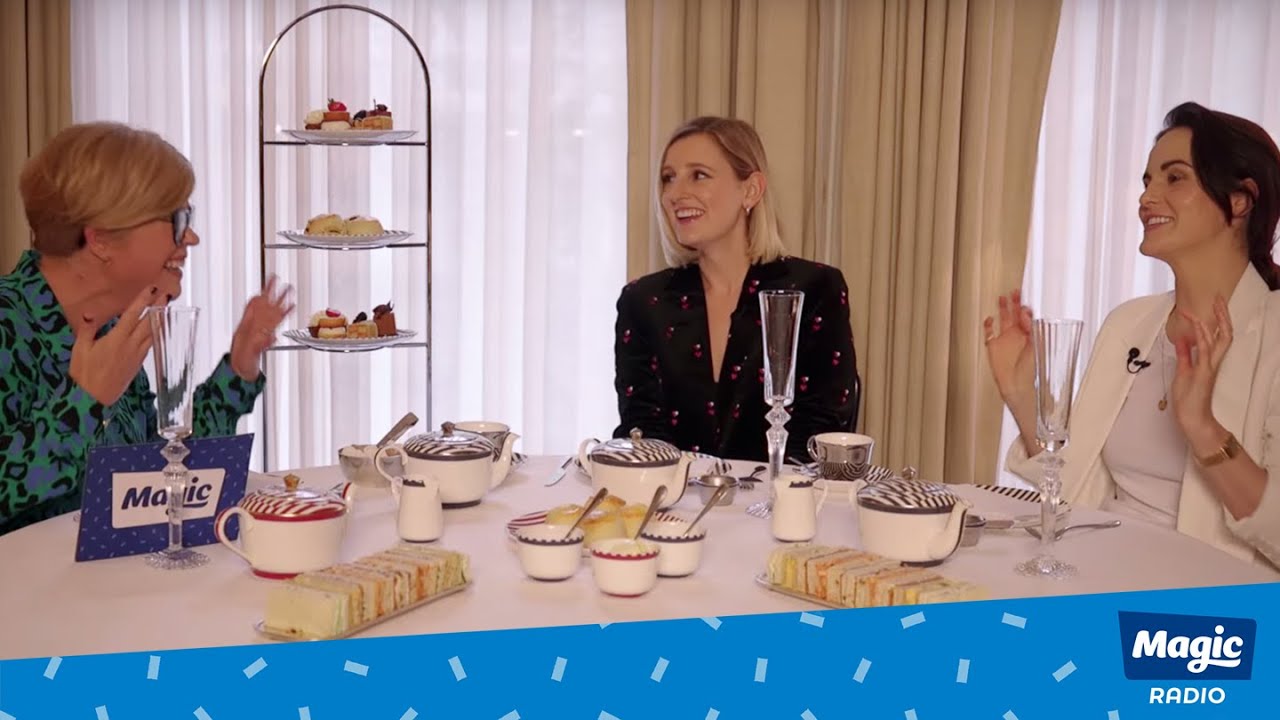 Emma B's Downton Abbey Afternoon Tea | With Michelle Dockery & Laura Carmichael