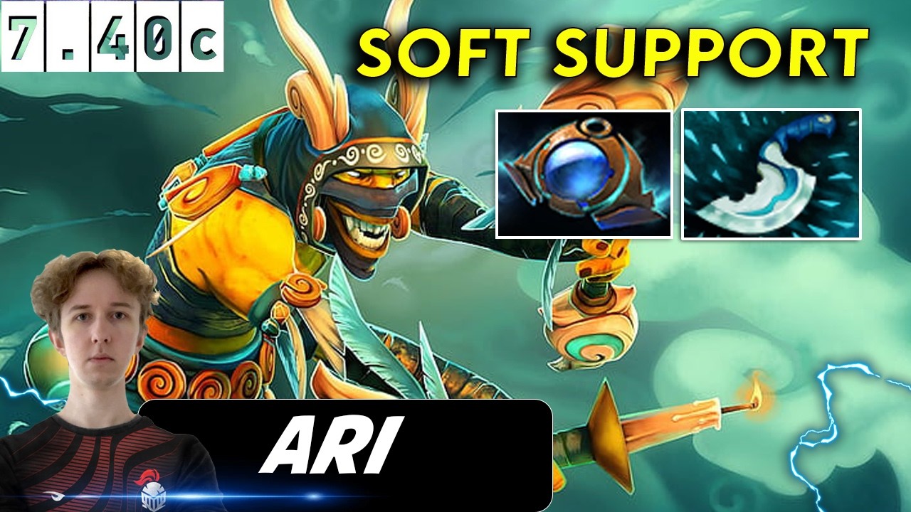 Ari Shadow Shaman Soft Support - Dota 2 Patch 7.40c Pro Player Full Gameplay