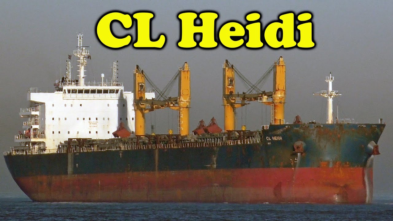 CL Heidi Arriving On The Mersey And Turning 180 #ships