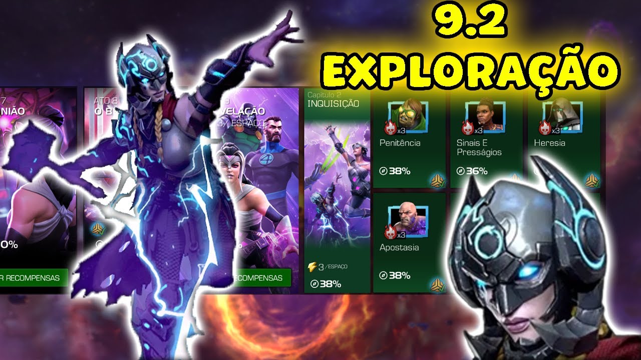 9.2 EXPLORAÇÃO, NÃO ESTOU PREPARADO PSICOLOGICAMENTE - MARVEL TORNEIO DE CAMPEÕES