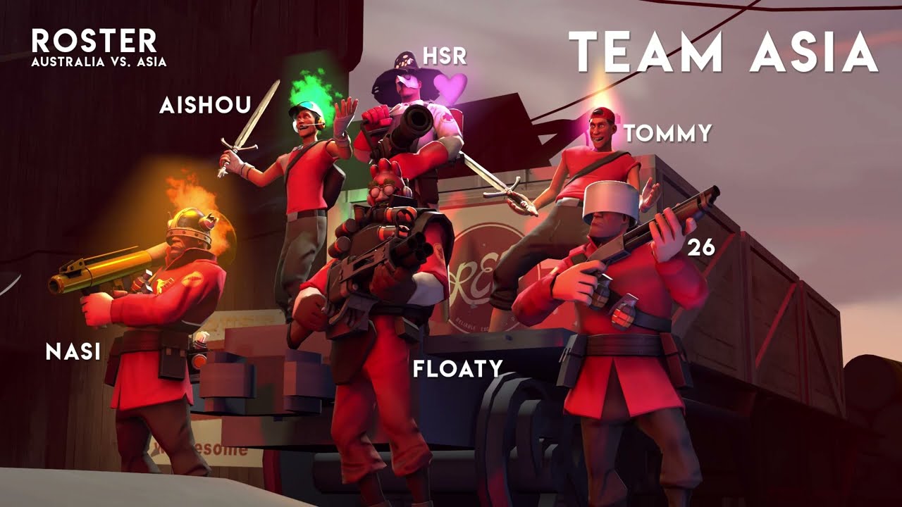 [TF2] Asia vs. Australia - The Pacific Rumble Showdown