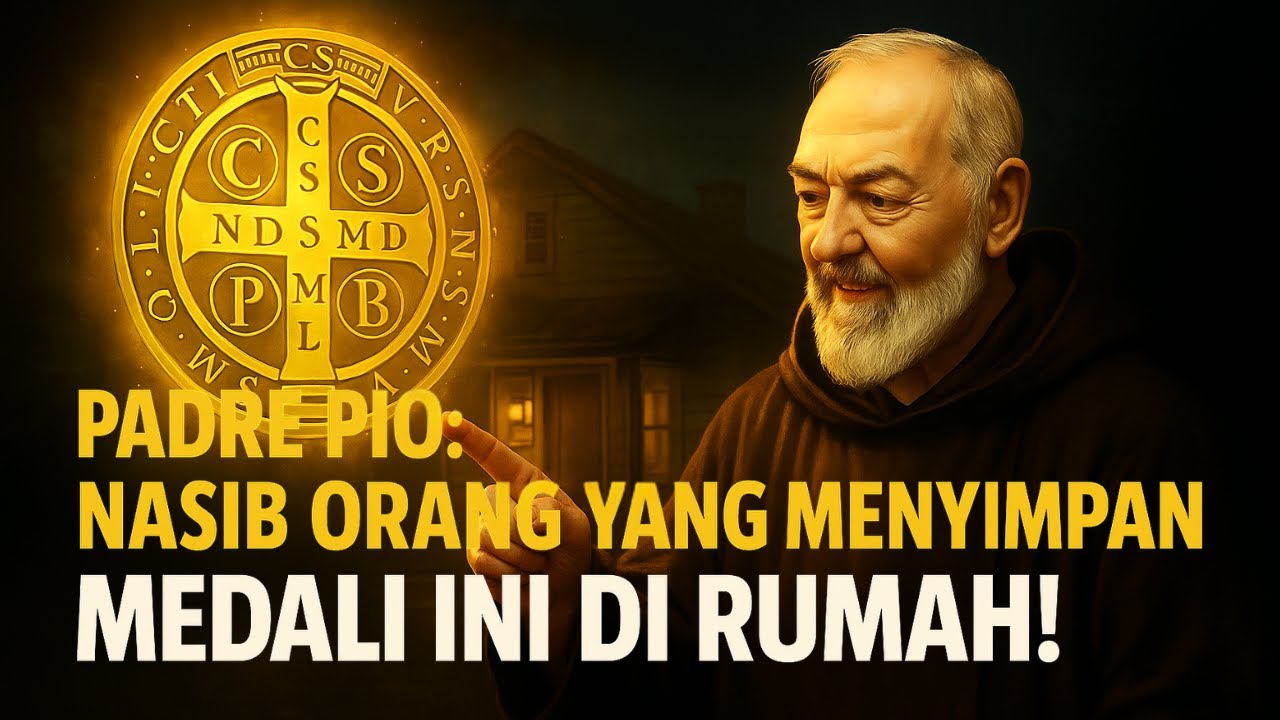 Padre Pio Ungkap Rahasia Medali St. Benediktus: Nasib Mereka yang Menyimpannya di Rumah!