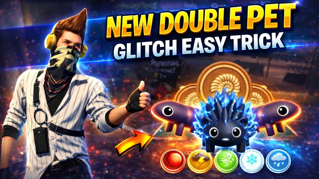 New Double Pet Glitch Easy Trick In Steal A Pet😱🤯✅DOUBLEPET TRICK❤️‍🔥💯|#freefireindia #craflandmatch