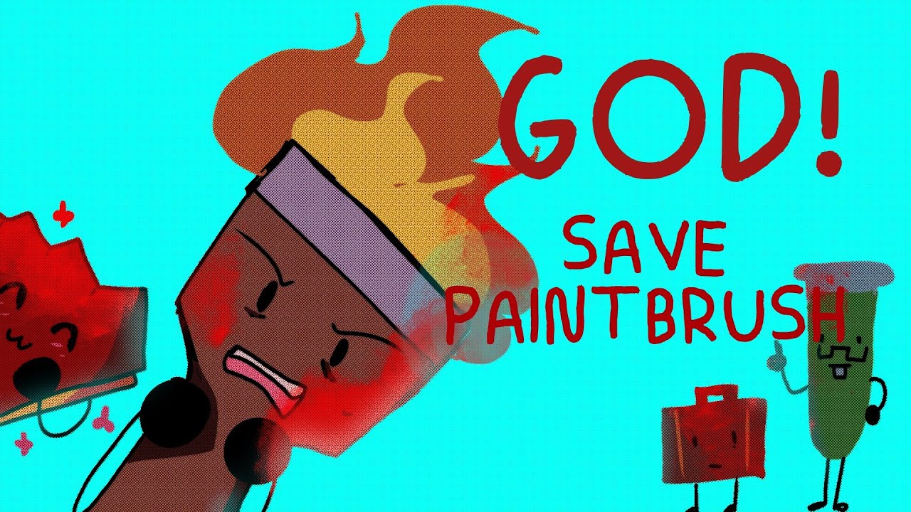 БОЖЕ, ХРАНИ КИСТЬ || Неодушевлённая безумная сценка