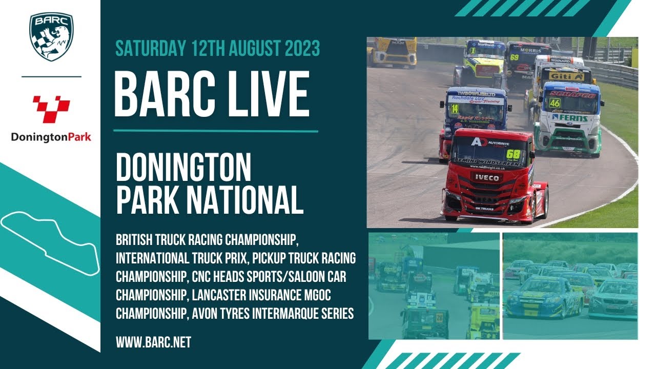 BARC LIVE | Donington Park | August 12th 2023
