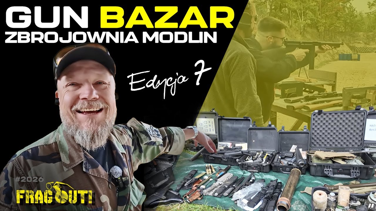 Gun Bazar w Zbrojowni Modlin - edycja 7, jesień 2026 ROZDAWNICWTO!