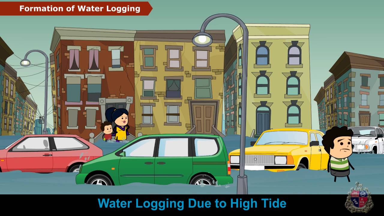 Water Related Disaster - Water Logging Due to High Tide