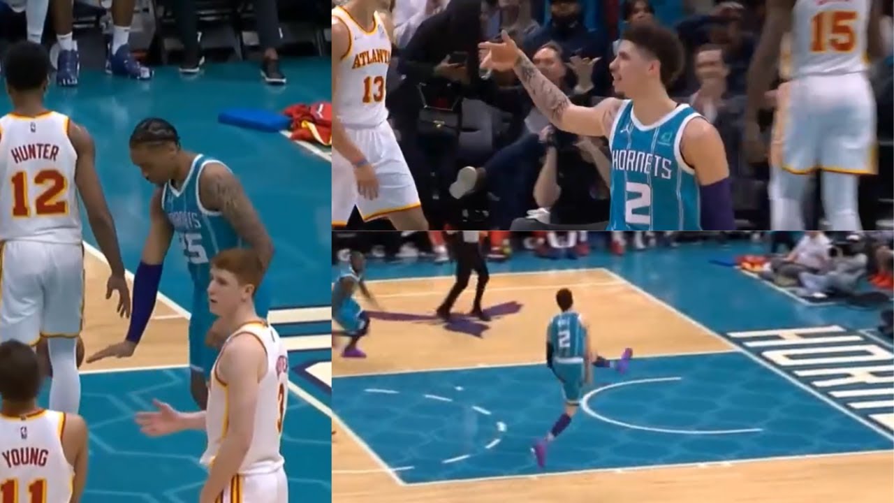 LaMelo & Hornets Disrespect Hawks with Alley-Oop & Deep Three in Garbage Time - Mar 16, 2022