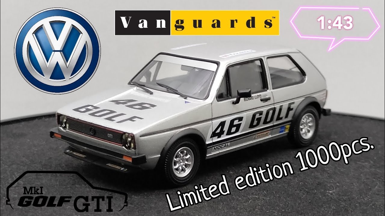 Обзор модели VW Volkswagen Golf GTi Mk2 1:43 Vanguards | Limited edition 1000 pcs.