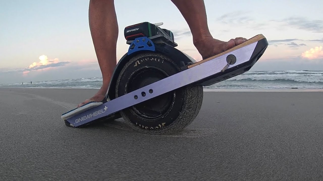 Epic Beach Sandsurfing POV w Modified Onewheel XR