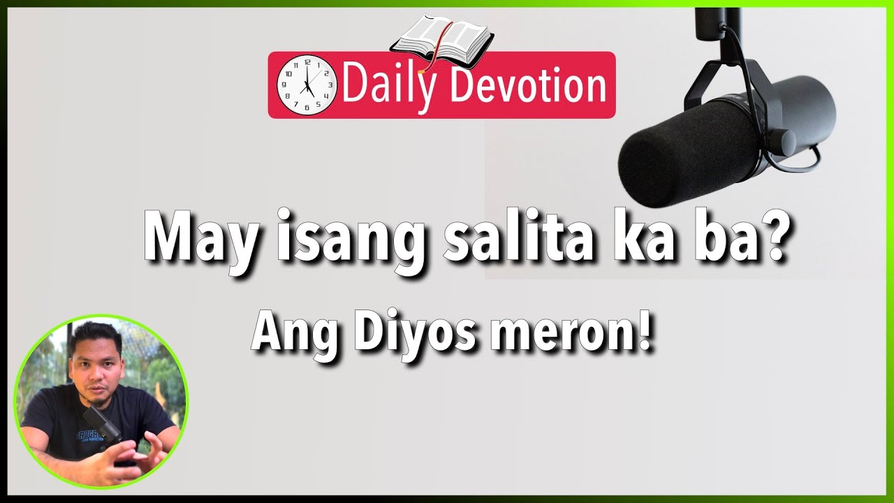 S2-Day 17: Word of Honor - Matthew 5:31-37  (Tagalog-English - 5 am Daily Devotion)