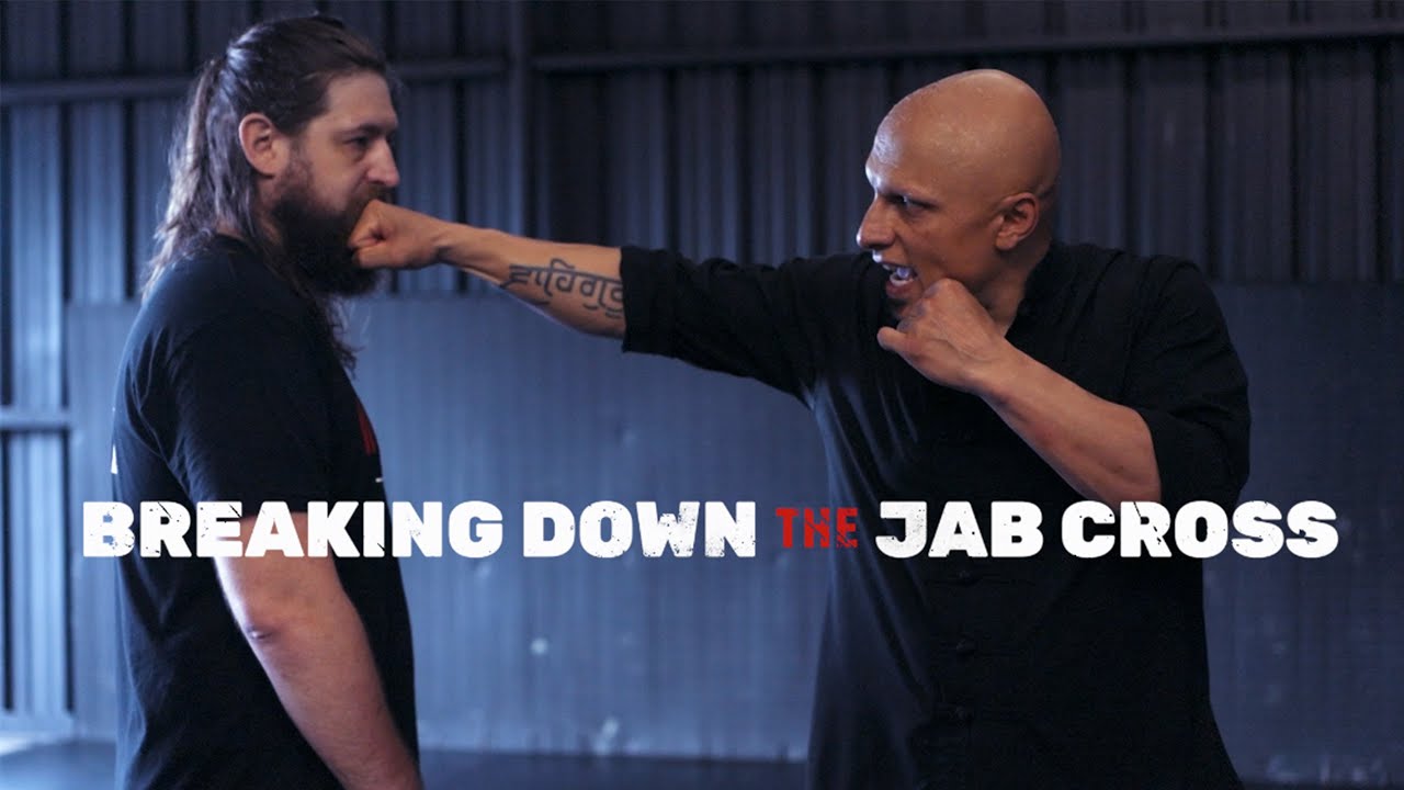 Breaking Down The Jab Cross With Sifu Singh