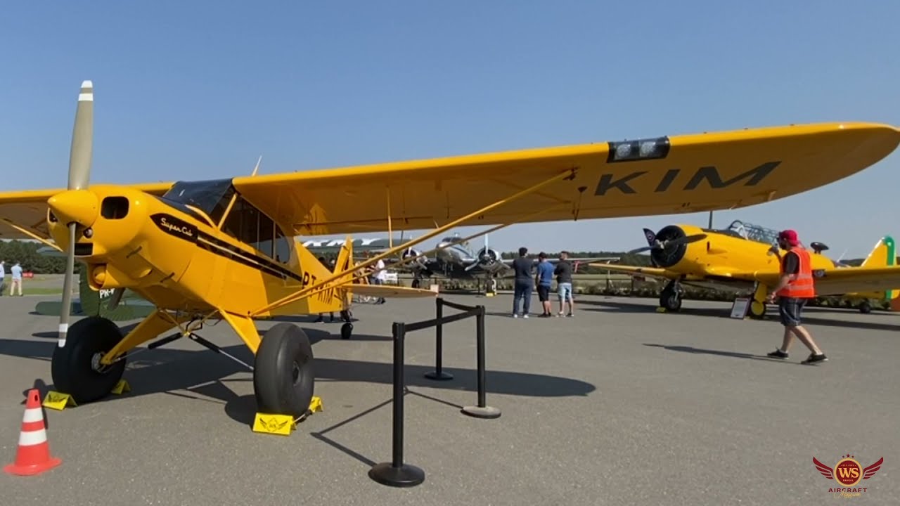 Exposi&ccedil;&atilde;o das aeronaves hist&oacute;ricas do WS Aircraft Museum no VIII Campeonato de Acrobacia CBA