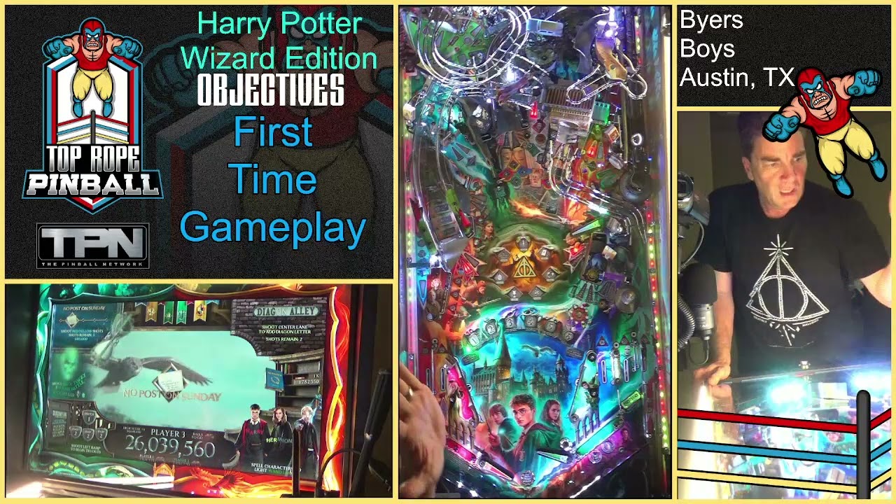 Episode 184: Harry Potter Wizard Edition Pinball