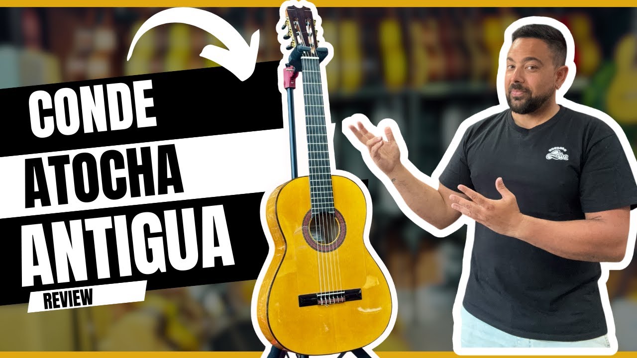 ✅Descubre la guitarra flamenca Conde Atocha Modelo Antigua Nº18 ⭐#guitarraflamenca #flamencoguitar