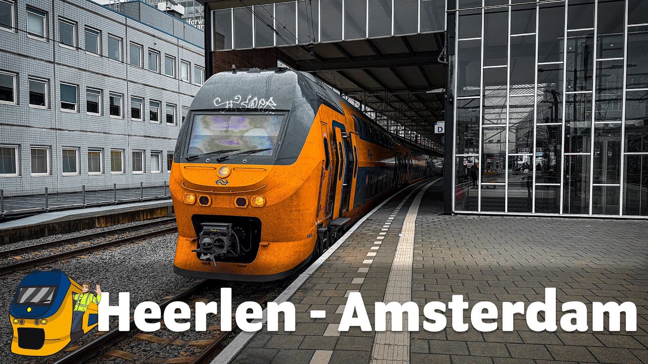 Van zuid naar noord! | Intercity Heerlen - Amsterdam Centraal (VIRM)