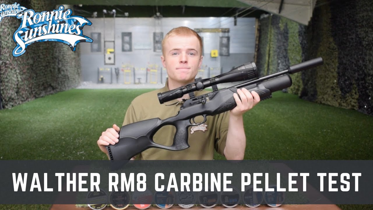 Walther RM8 Carbine Pellet Test | Ronnie Sunshines
