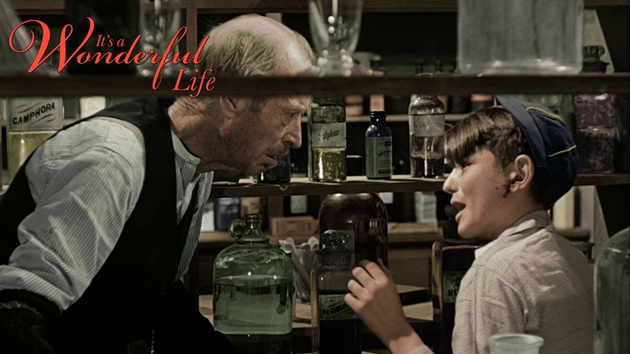 It's A Wonderful Life HD Scene 2 (1946) In Color