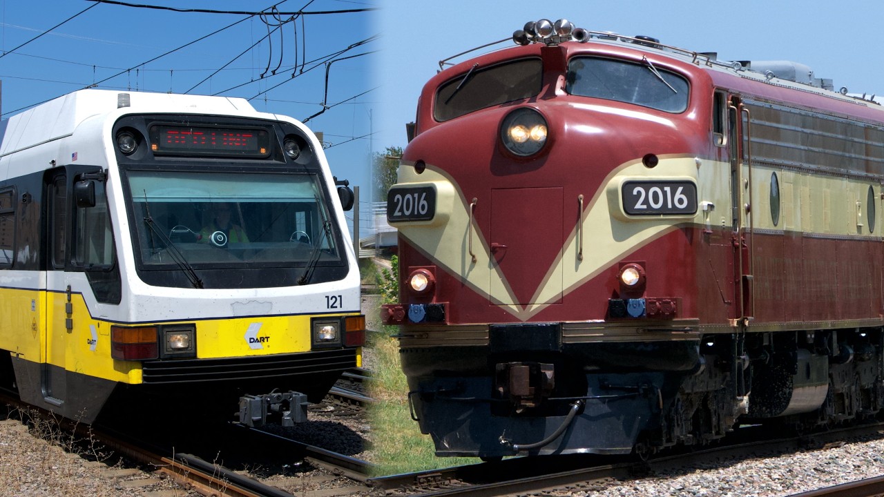 Texas Passenger Trains and Trolleys