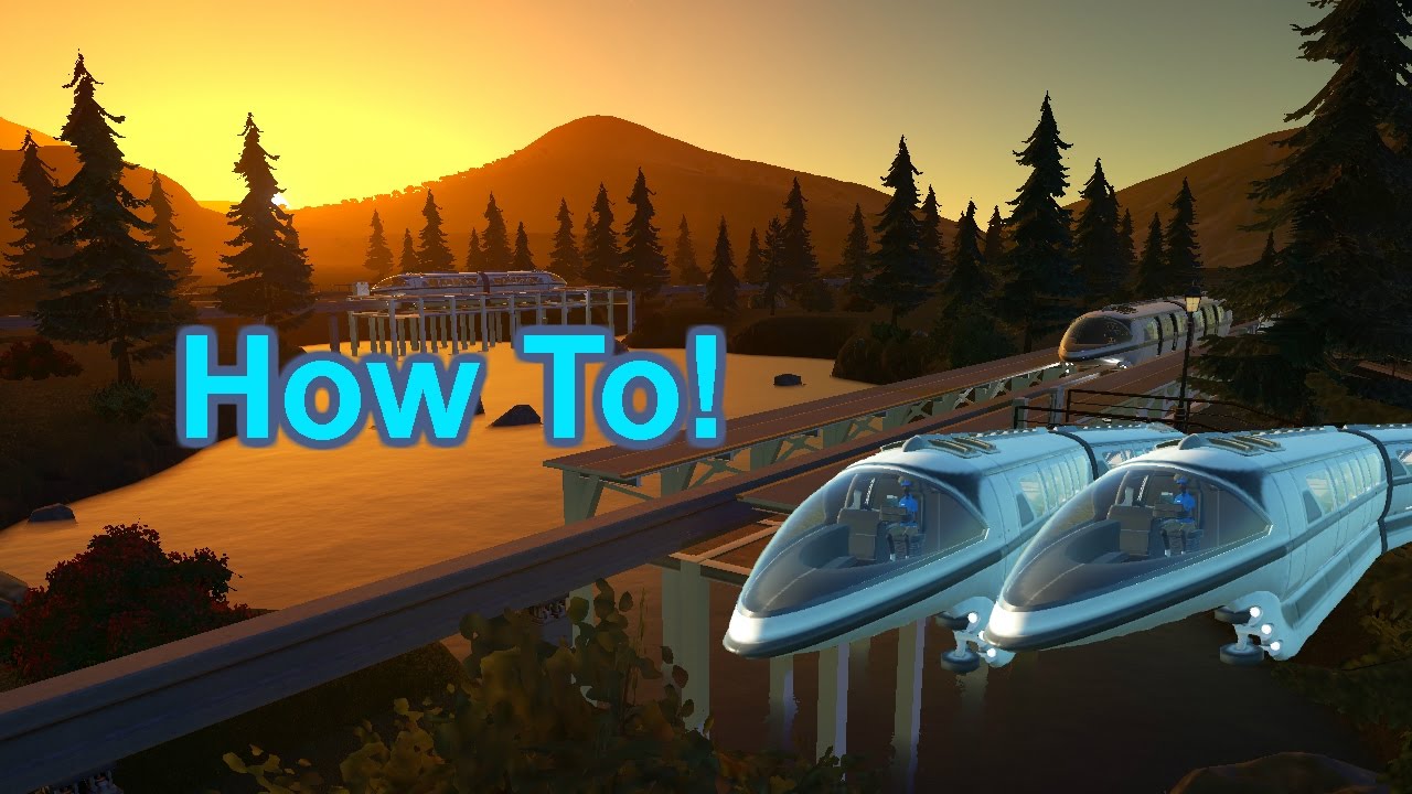 How to Place Multiple Transport Ride Stations | Planet Coaster Short Tutorial