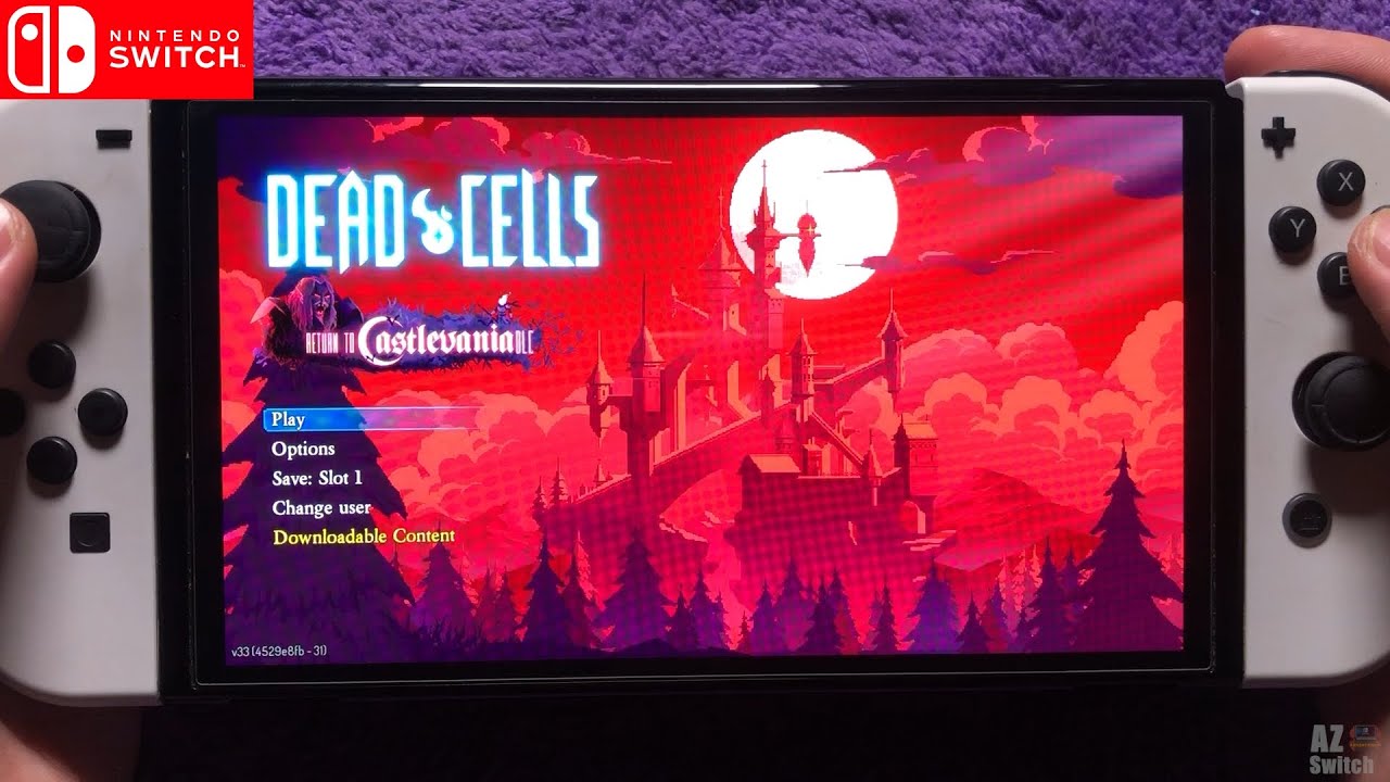 Dead Cells Handheld Gameplay on Nintendo Switch Oled