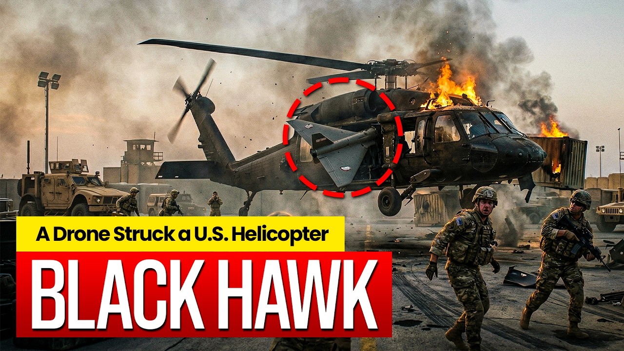 Drone Strike Hits U.S. Black Hawk in Baghdad | But This Is What No One Expected