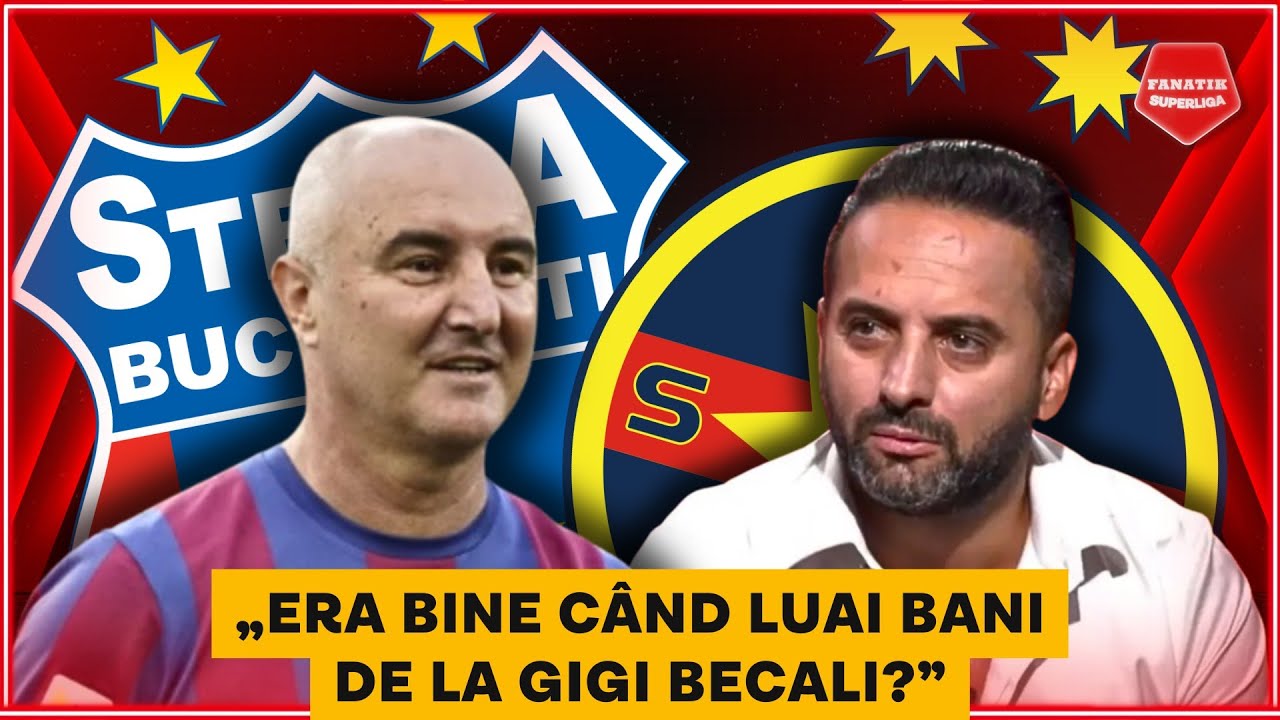FCSB E STEAUA? CONTRE INCENDIARE Aliuta - Rachita in CEL MAI CONTROVERSAT SUBIECT al momentului