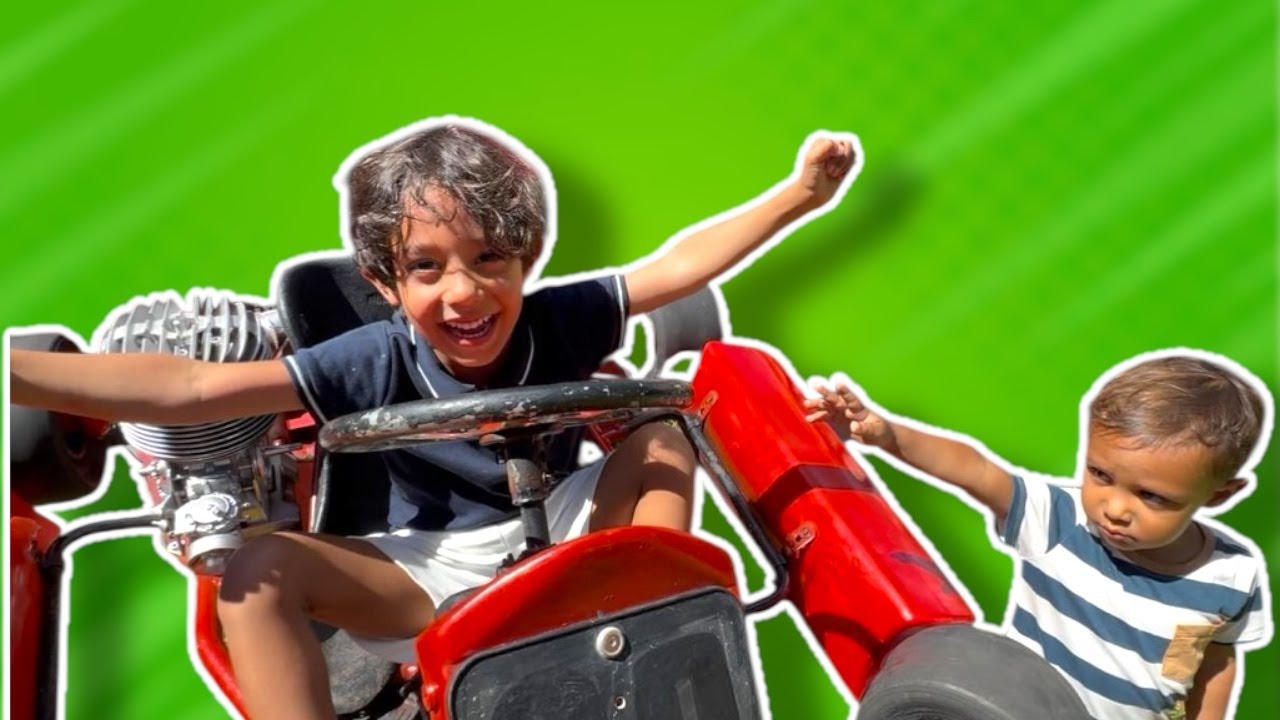 ⚡🏁 Kart Elétrico, Triciclo e Diversão! Totô no Controle da Aventura 😍🚗 