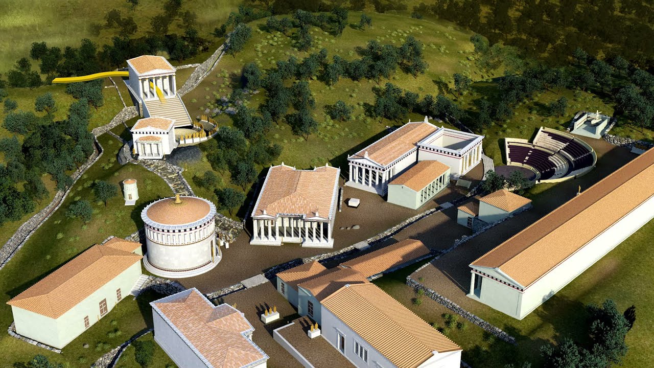 Samothrace Reconstruction: Entering the Sanctuary by Torchlight
