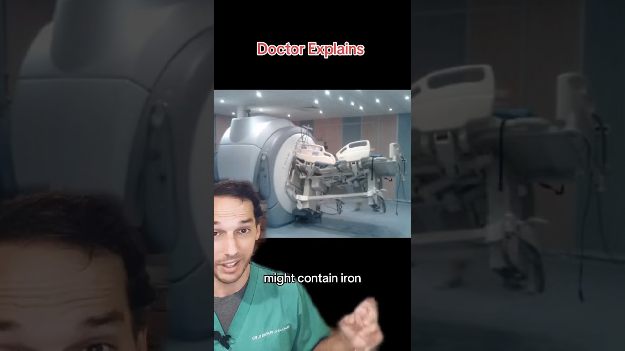 Is the iron in your body safe in an MRI? #Iron #MRI #Magnet #Blood #medicalstudent #health #dr