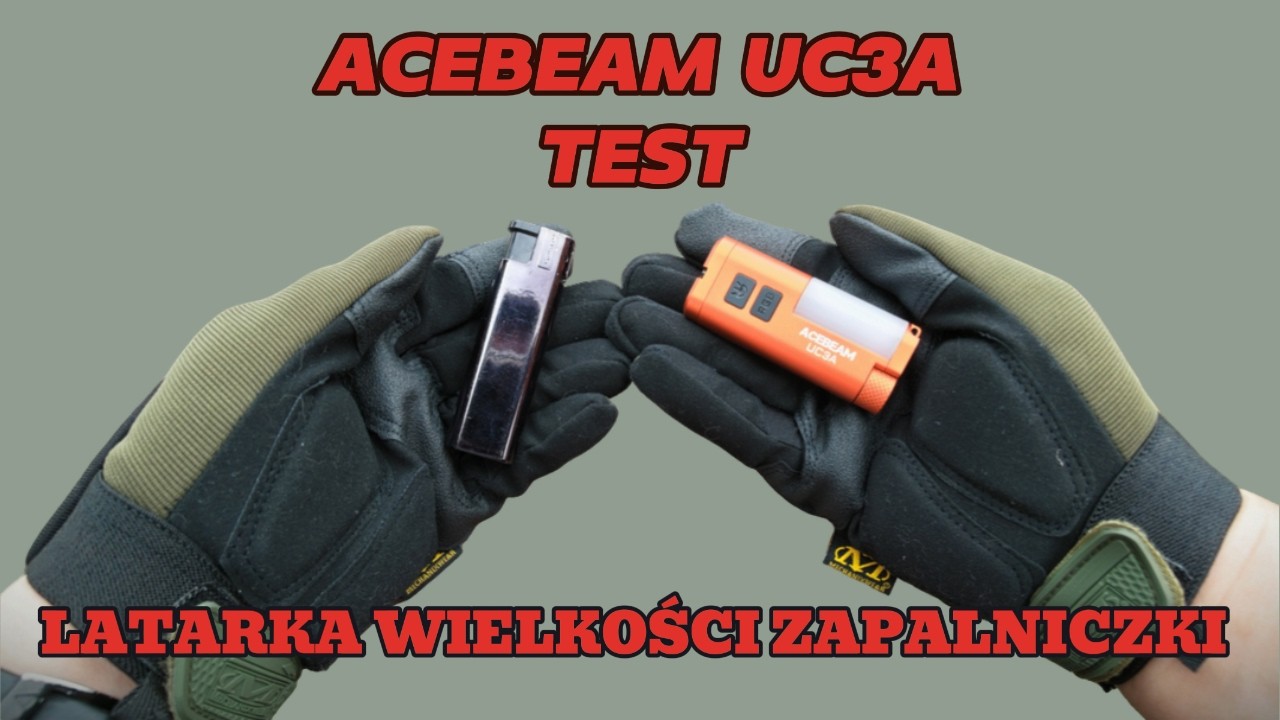 Acebeam UC3A w akcji! Kompletny test i recenzja!