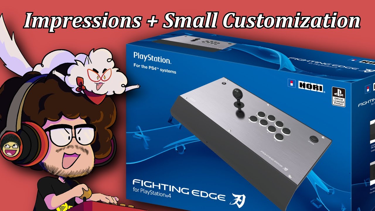 Hori Fighting Edge First Impressions + Sanwa Button and Lever Customization
