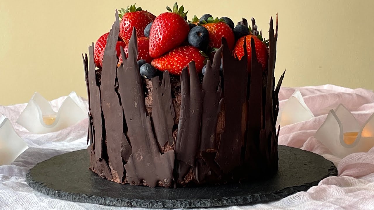 Chocolate & Orange Cake l Birthday Cake