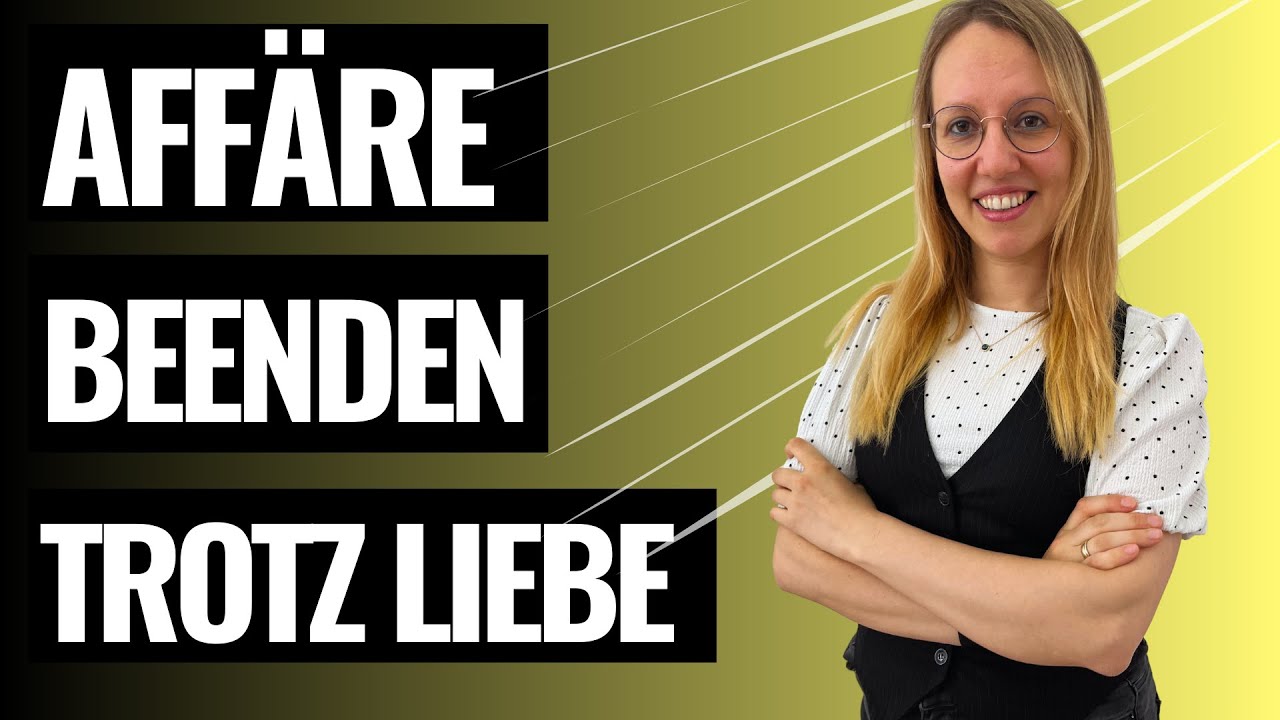 Affäre beenden wegen zu vieler Gefühle [5 Schritte wie es gut für dich weitergeht]