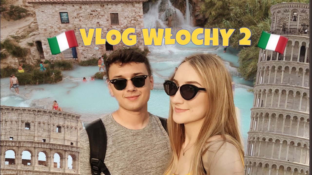 VLOG WŁOCHY 2🇮🇹- Piza, Toskania, obłędne Termy Saturnina, Wezuwiusz 🌋 i nasz ukochany Rzym 💕