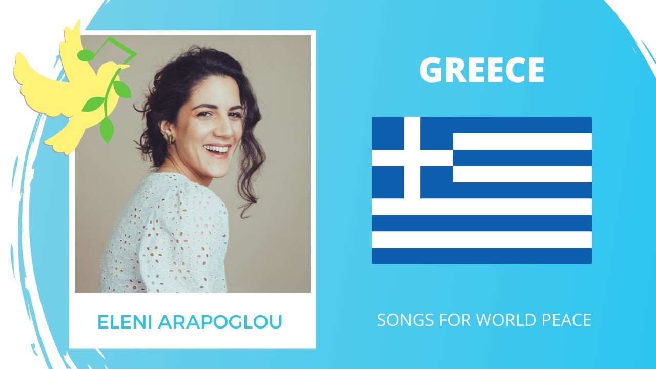 Greece🇬🇷 - Eleni Arapoglou - &Kappa;&omicron;&chi;ύ&lambda;&iota;&alpha; - Songs for World Peace 2021