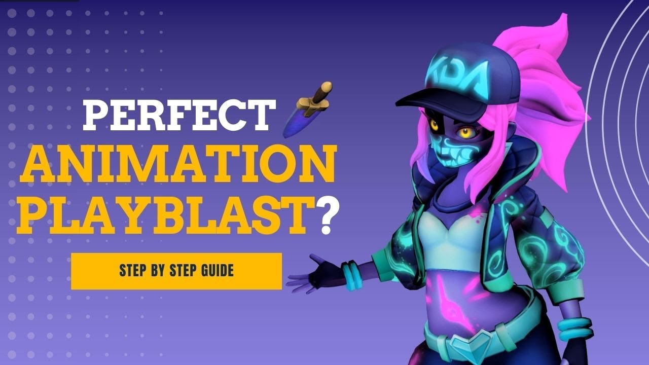How to Optimize Playblast Settings for Better Result | Crony Animator