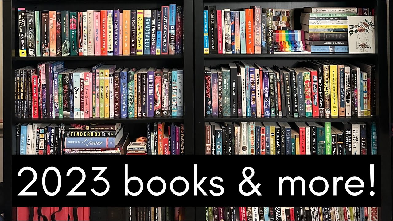 All the books I read in 2023 & more! | BookTube