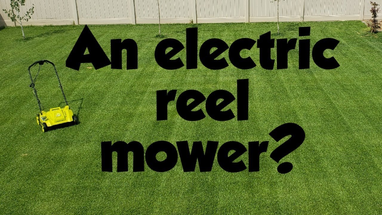 Using the Sun Joe plug in electric reel mower | Is a plug in reel mow any good? | Sun Joe MJ506E