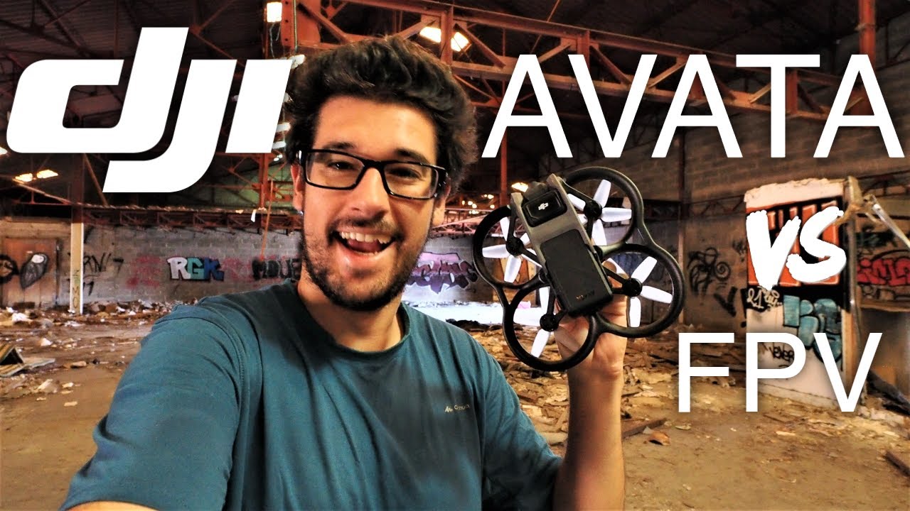 DJI AVATA : TEST POUSS&Eacute; et point de vue d'un utilisateur du DJI FPV ! 🚁😍