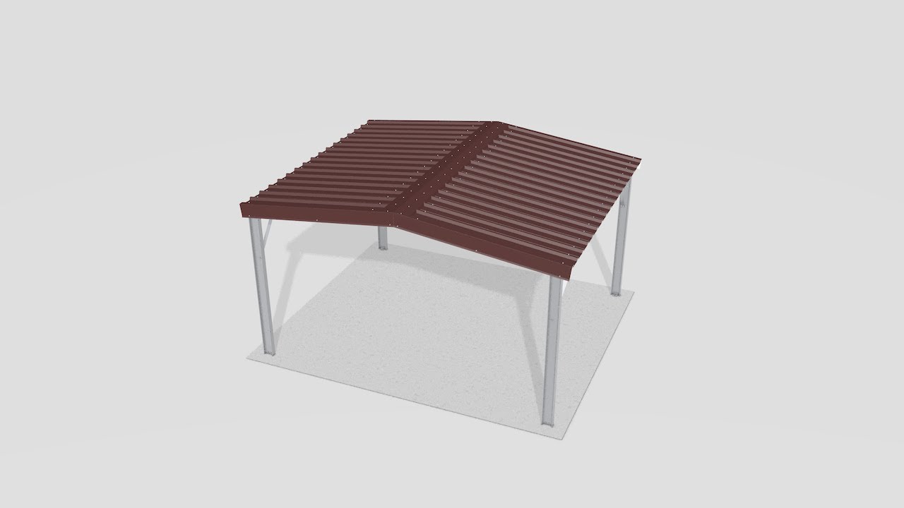 Steel portal frame building | Film de montage Robust-Abri