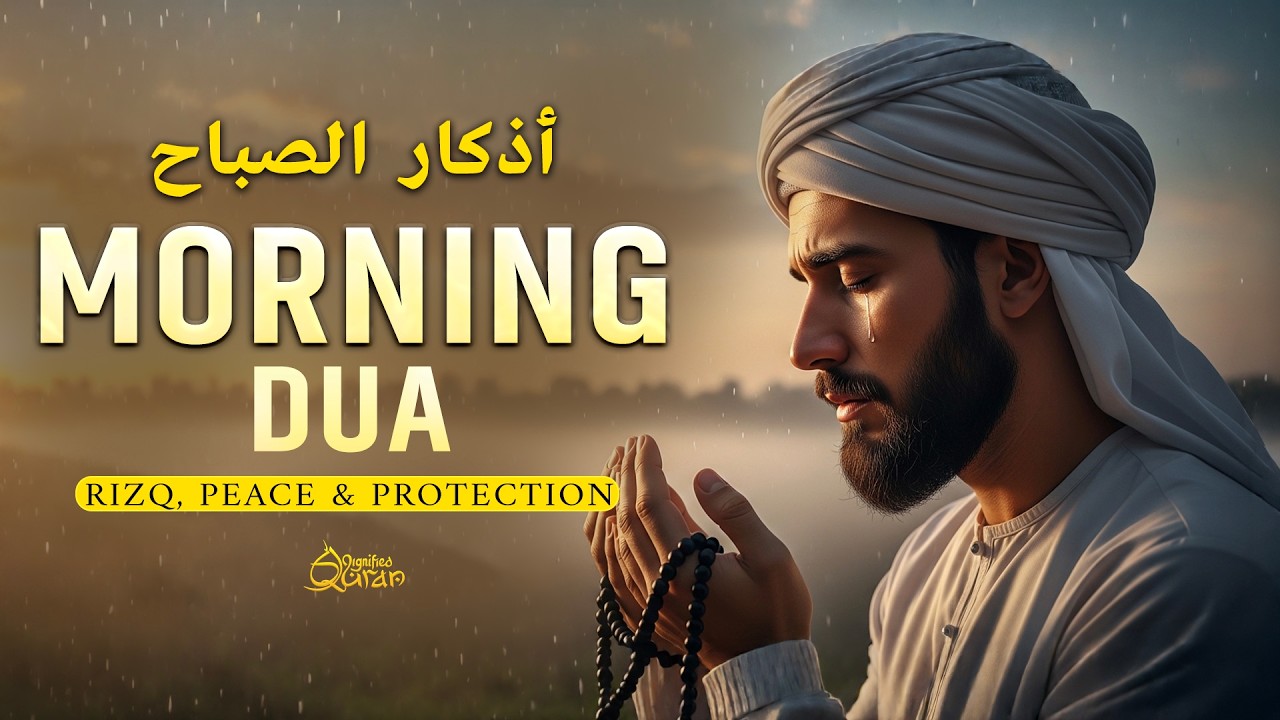 Morning Adhkar (أذكار الصباح) | Listen Daily for Barakah, Peace & Protection - Alaa Aqel | D Quran