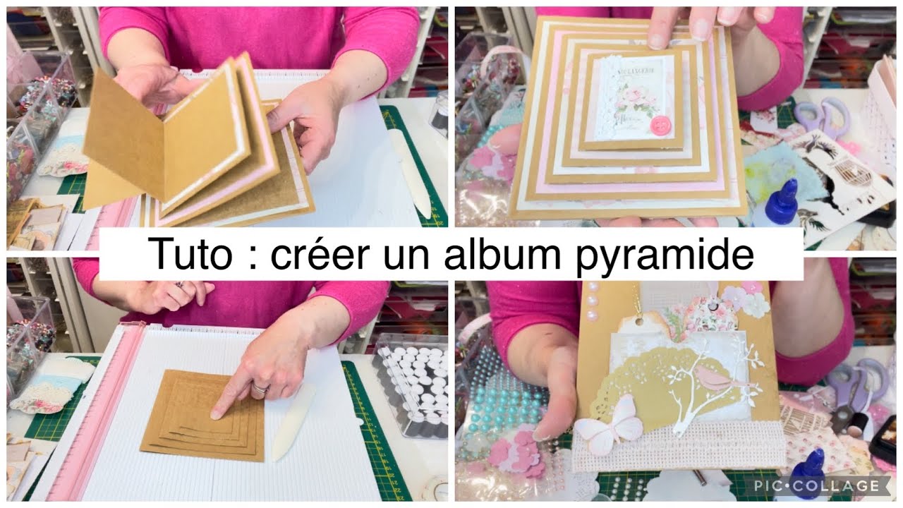 Tuto : créer un album pyramide, très original/débutante/confirmée