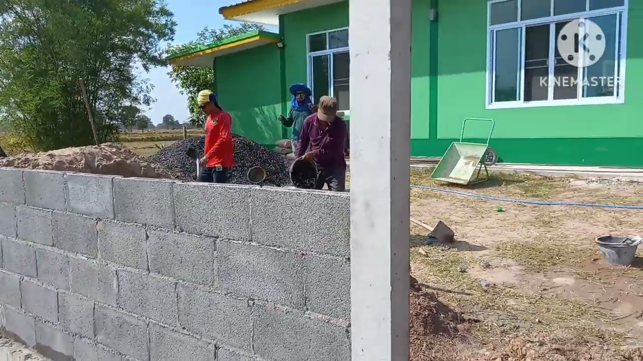 Building A Fence Around The Off Grid Homestead Thailand 🇹🇭