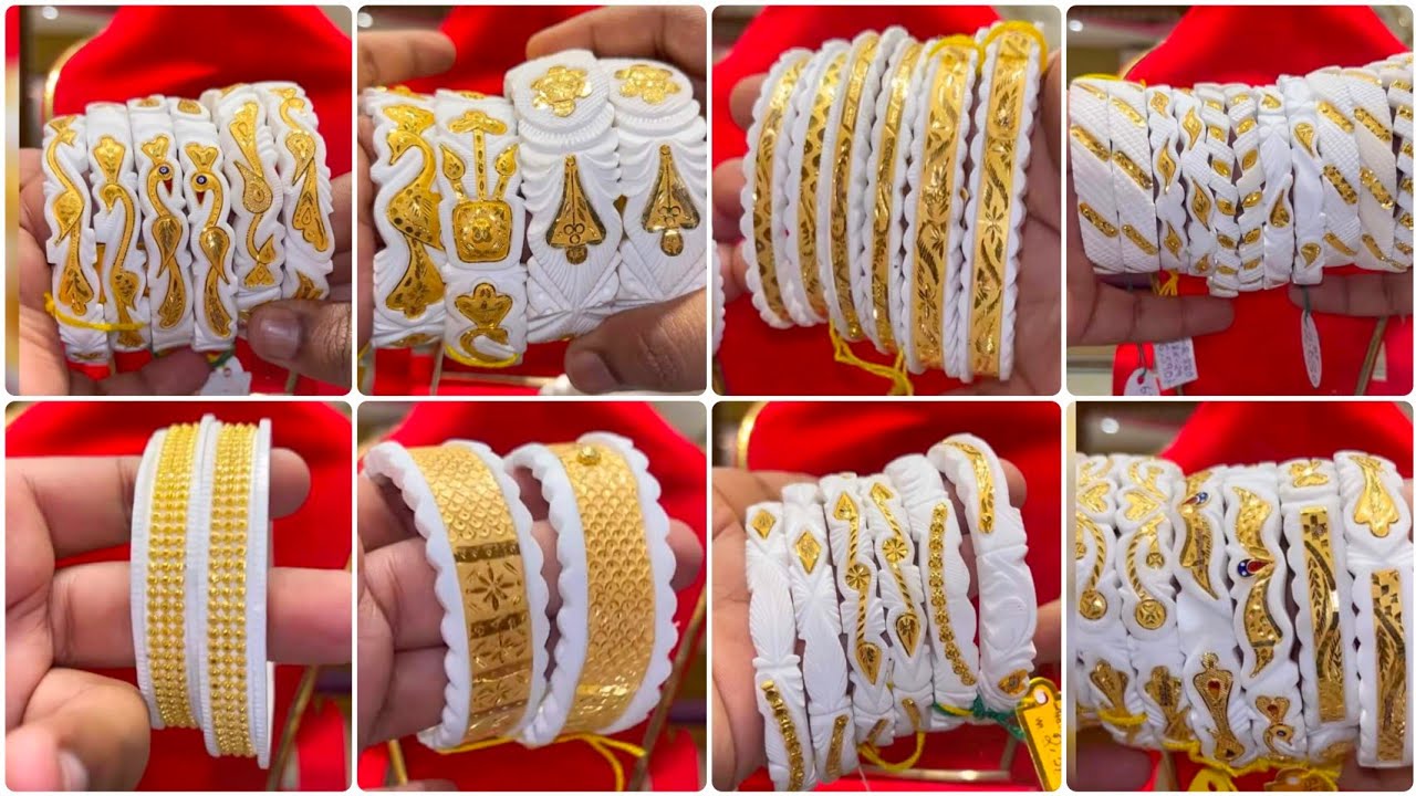 Gold Sakha badhano/Light weight gold Sakha badhano/Latest design gold Sakha badhano/22k Gold Sakha