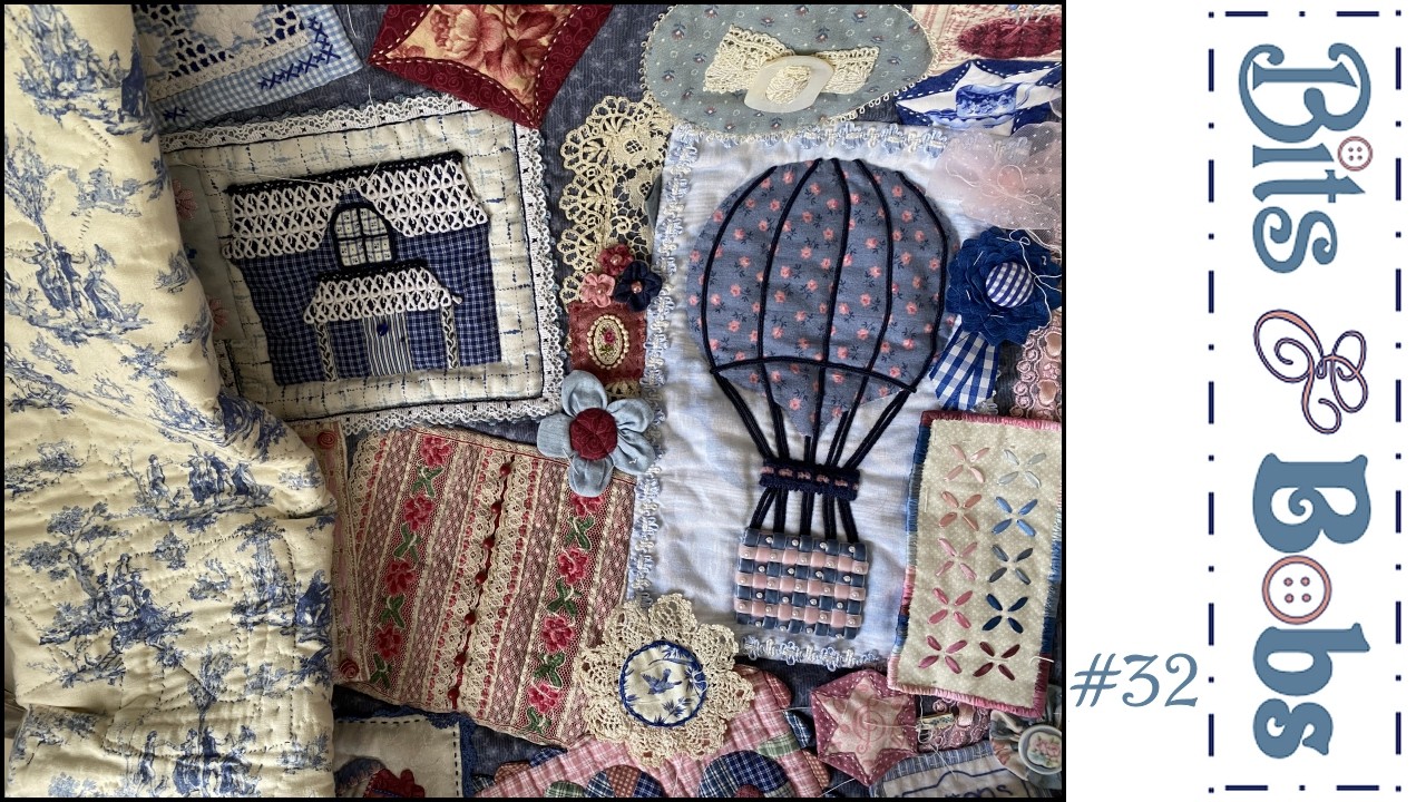 Bits & Bobs – The Hot Air Balloon #handstitching 