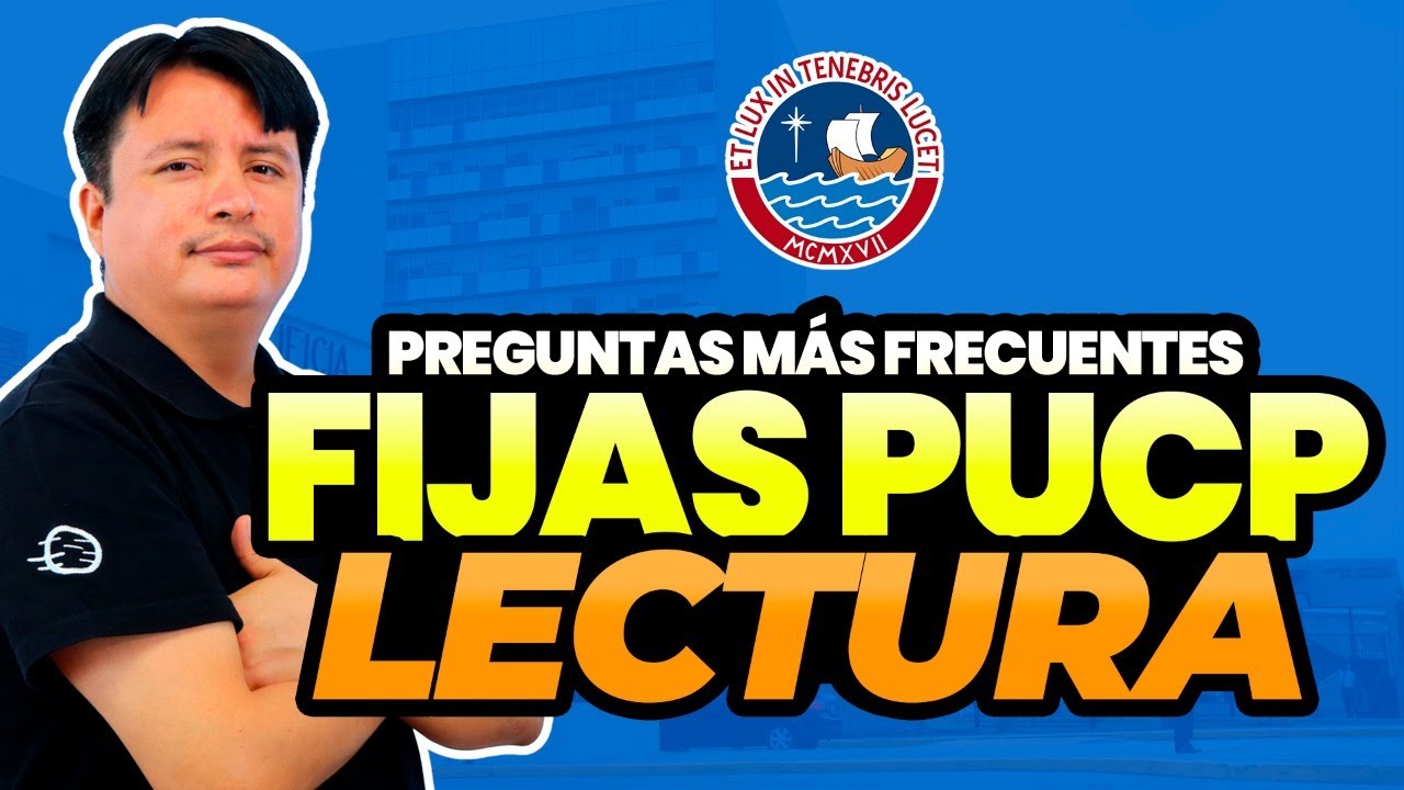 📣 Fijas PUCP | Lectura