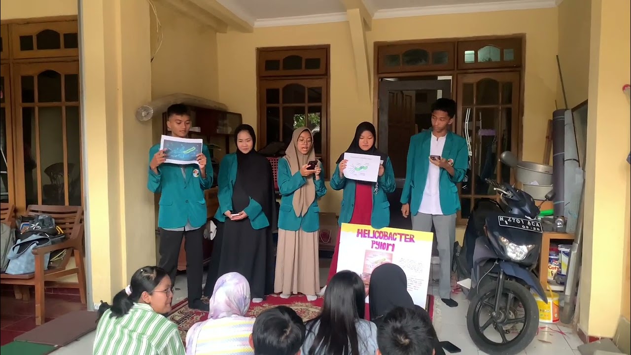 Video penyuluhan bakteri yang ada di lambung. Biologi kelompok 1 SMAN 10 Malang