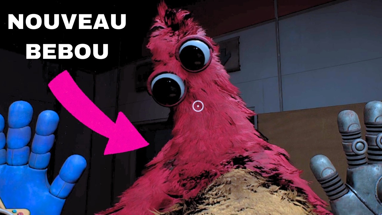 NOUVEAU BEBOU A BORD // Poppy Playtime Chapitre 5  Lauravage 1/2