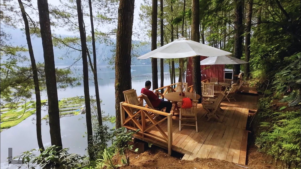 Lagi Viral! Baru, Cabin Cafe Cantik di Hutan Pinus Telaga Menjer | RANUKAMBA PARK